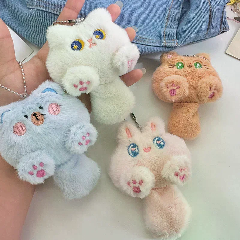 

Мультфильм милый кот плюшевая игрушка кукла брелок пушистая мягкая игрушка рюкзак сумка кулон брелок подарок для детей подруги