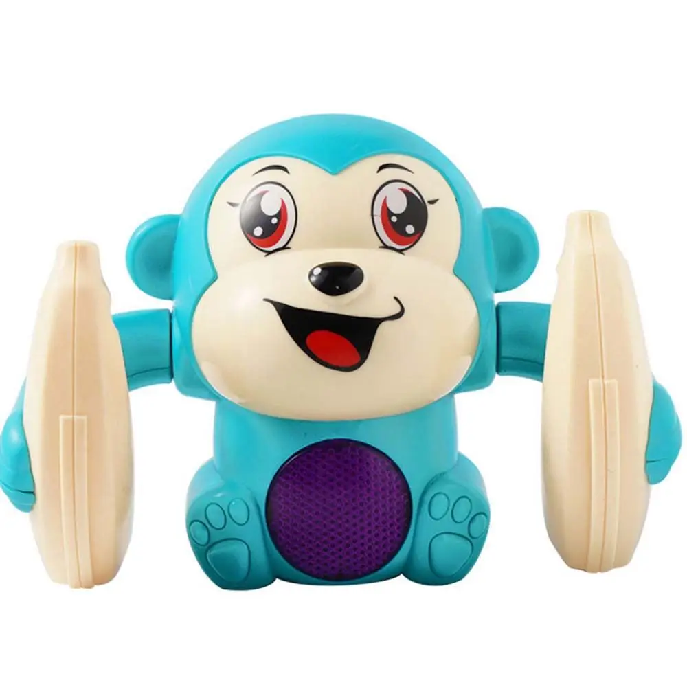 

Toy Interactive Game Walk Sing Light Music Electric Tumbling Monkey Electric Toy Brain Game Toys Rolling Little Monkey Toy