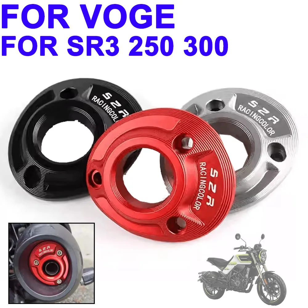 

Motorcycle Parts Exhaust Pipe Protective Cover Air Intake Cover Tail Cover Decoration For VOGE SR3 SR 3 SR250GT SR 250 GT