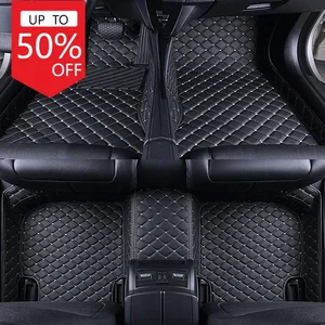 Custom car rugs for Fiat 500 Bravo Toro Nissan Kicks Peugeot RCZ Complete Leather Protector Automotive Accessories Rug 12 Main Sales Accessories Fiat Toro - №12