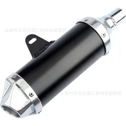 28mm Universal Motorcycle Exhaust Muffler Pipe For 50cc 110cc 125cc 140cc Pit Dirt Bike ATV Quad 4Whell