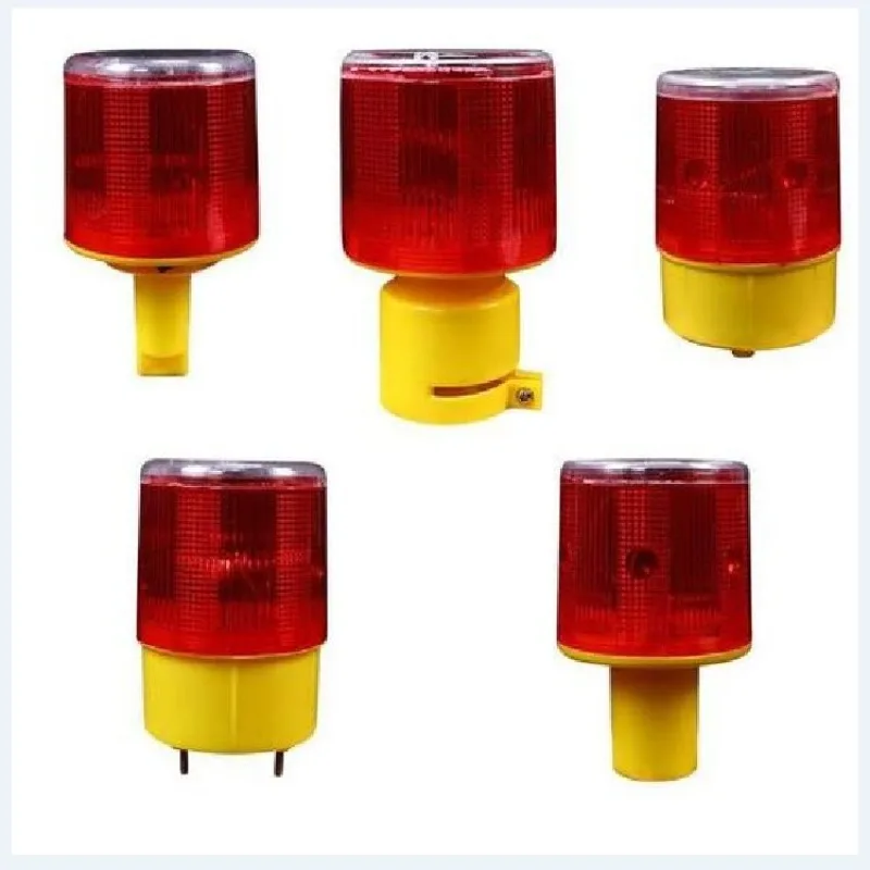 Solar LED Emergency Light/Solar-powered warning lights /Beacon light/ Traffic Alarm Lights/Tower crane lamp