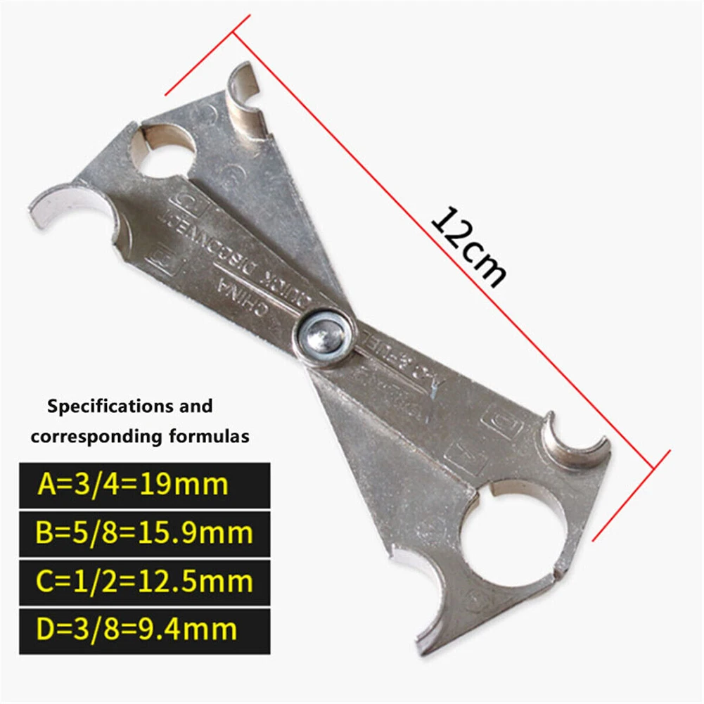 

1 шт. 4-в-1 автомобильный инструмент для быстрого снятия топливной трубы кондиционера, набор инструментов для быстрого разъединения, автомобильные фитинги для снятия топливопровода кондиционера