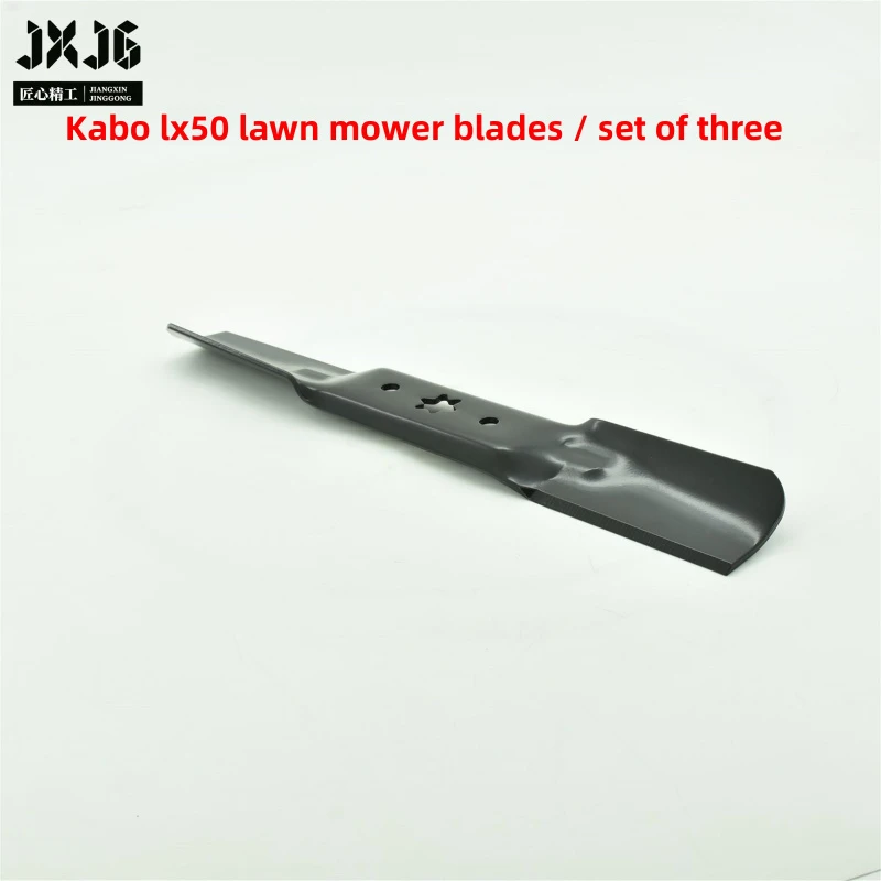 XMSJ Set of Three Cutting Blades for Kabo LX50 Lawn Mower Agricultural Greening Equipment Repair Accessories