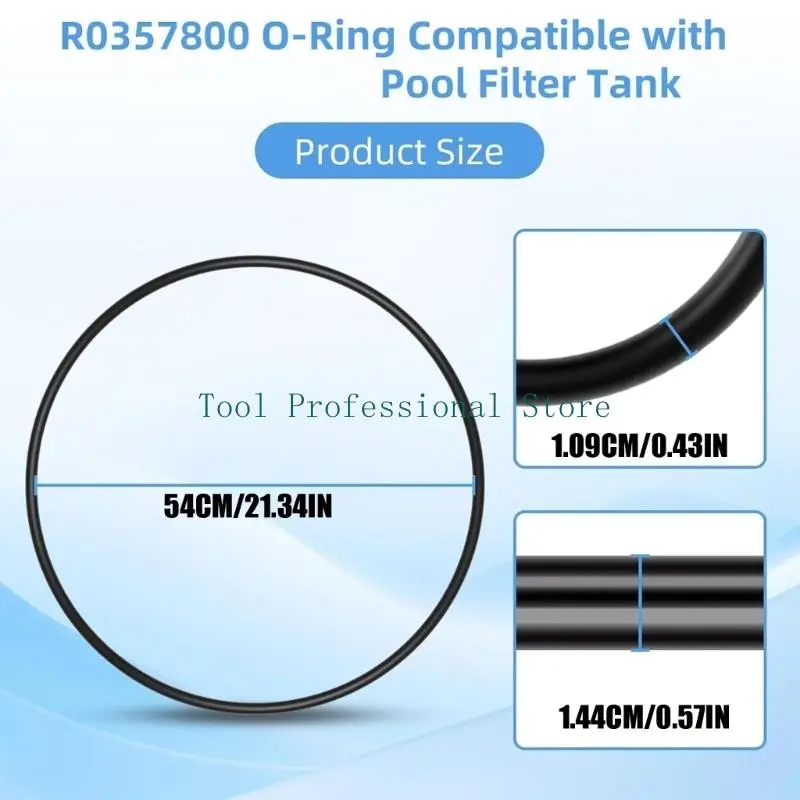 57QF 1Pc R0357800 Rubber O Rings Replacement For CV340 CV460 CV580 CL340 CL460 CL580 DEV60 Pool And Spa Filter Accessories