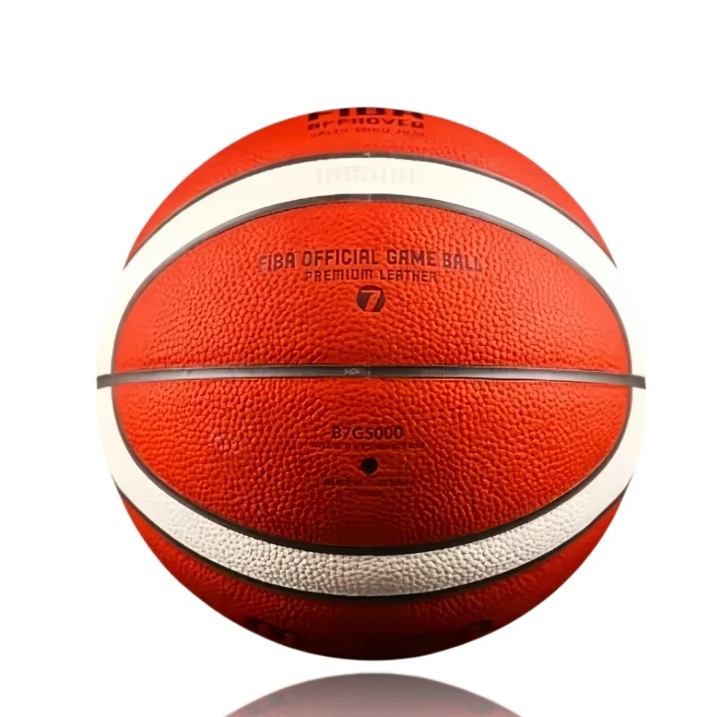 Molten BG5000 Basketball Size 7/6/5 Officially Certified Game Basketball Leather FIBA ​​Professional Basketball