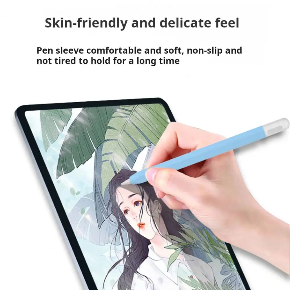 Anti-slip Pencil Cover Pencil Cover for Pencil 3rd 3rd Generation Protective Silicone Sleeve Case Ultrathin for Usb-c