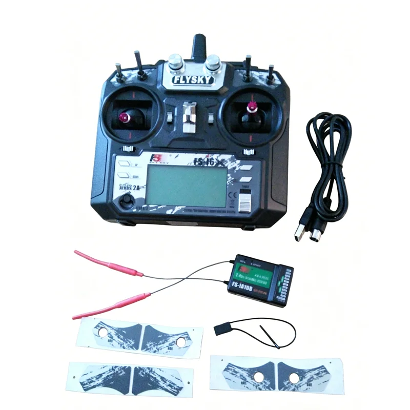 Flysky FS-i6X 2.4GHz 10CH Transmitter, Multi-Receiver Options, AFHDS 2A for RC Airplane/Helicopter