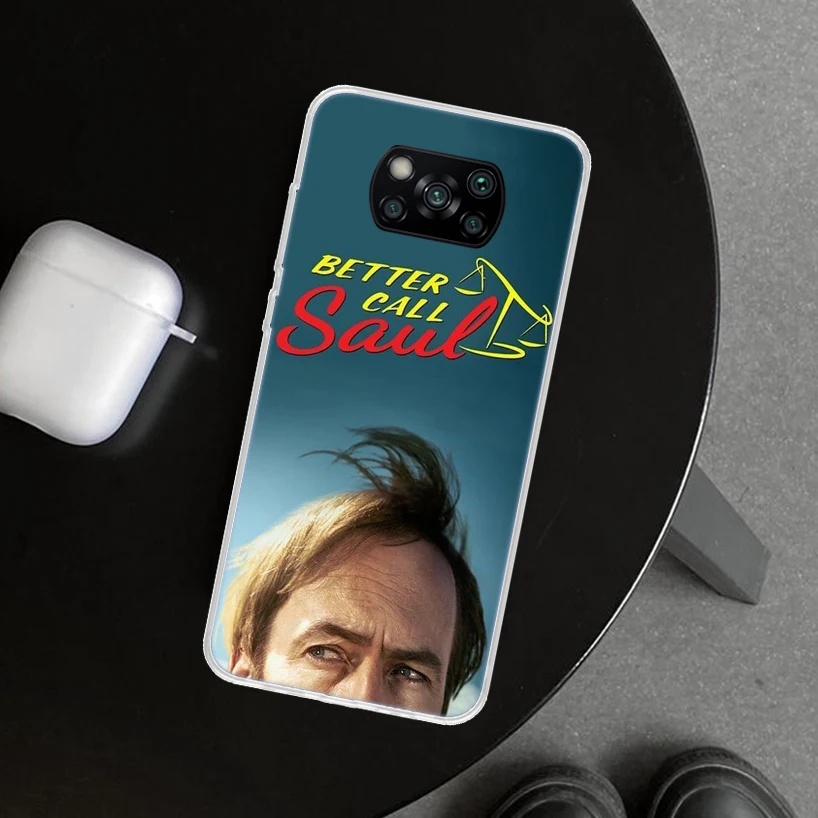 Better Call Saul TV Phone Case Cover for Xiaomi Poco X6 X5 X4 X3 Nfc F6 Pro F5 F4 Gt F3 F2 F1 M5S M5 M4 M3 M2 Art Coque X5 X4 X3