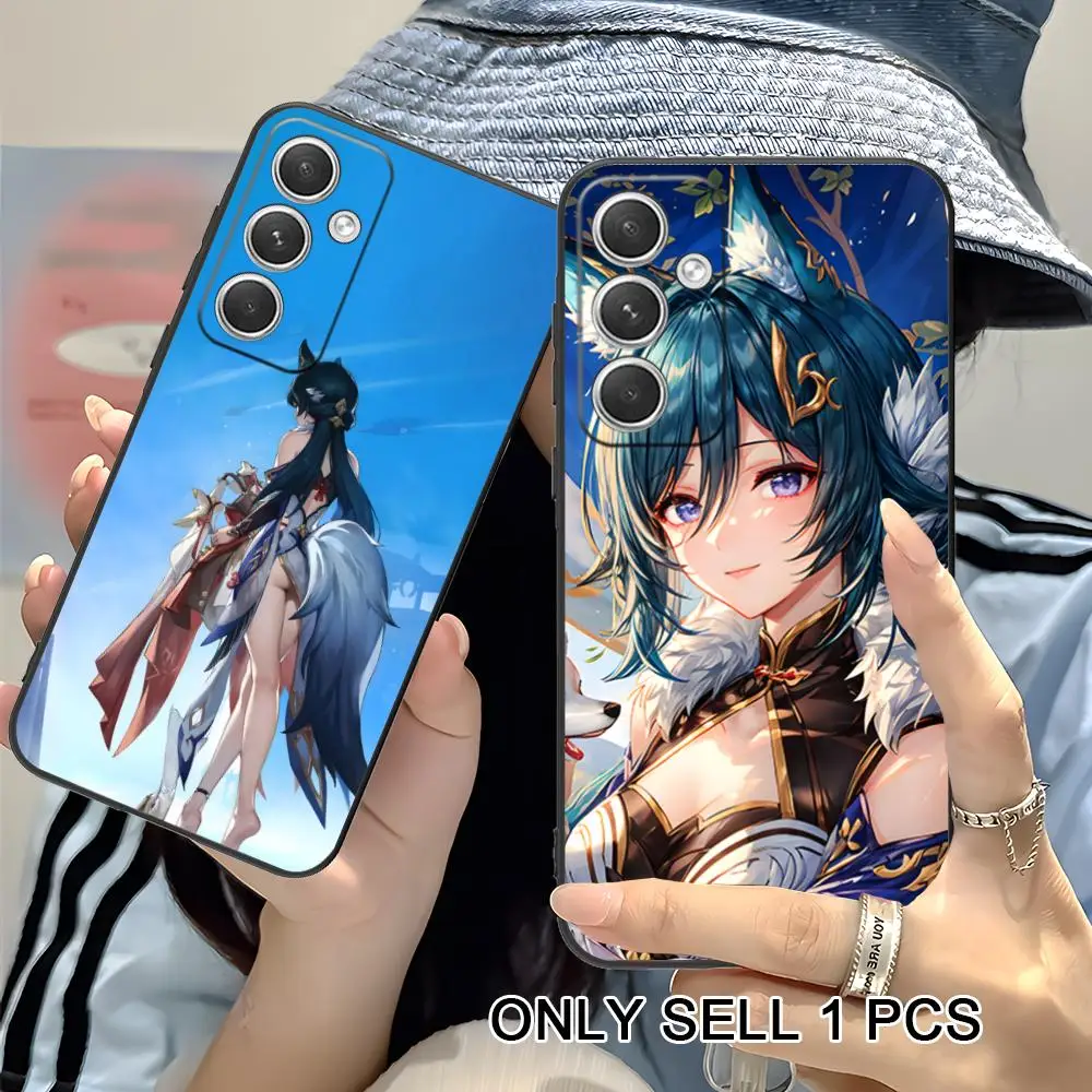 HSR Yukong Phone Case for Samsung Galaxy S26 S25 S24 S23 S22 S21 S20 Note20 Plus FE Ultra Soft TPU Shockproof Cover