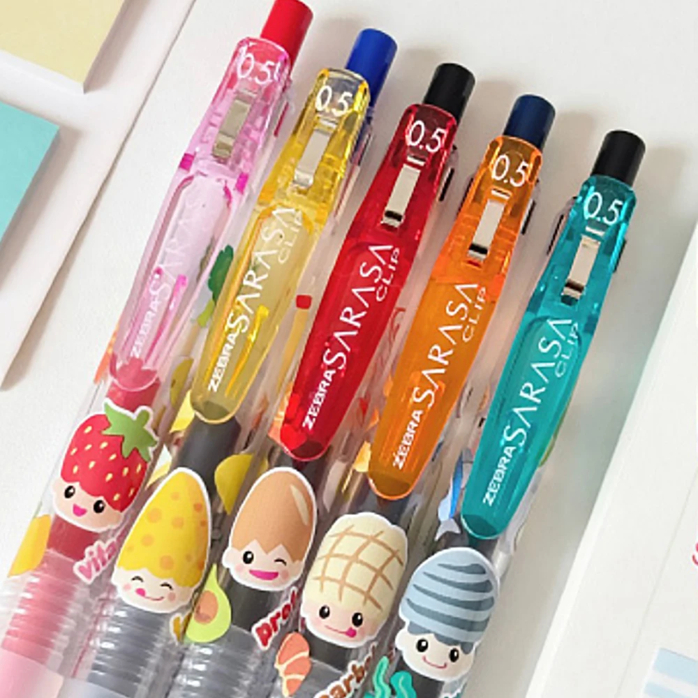 1pcs Japan Zebra Gel Pen Nutrient Limited New JJ15 SARASA Large Capacity Red Blue Black 0.5mm Smooth Writing Student Stationery
