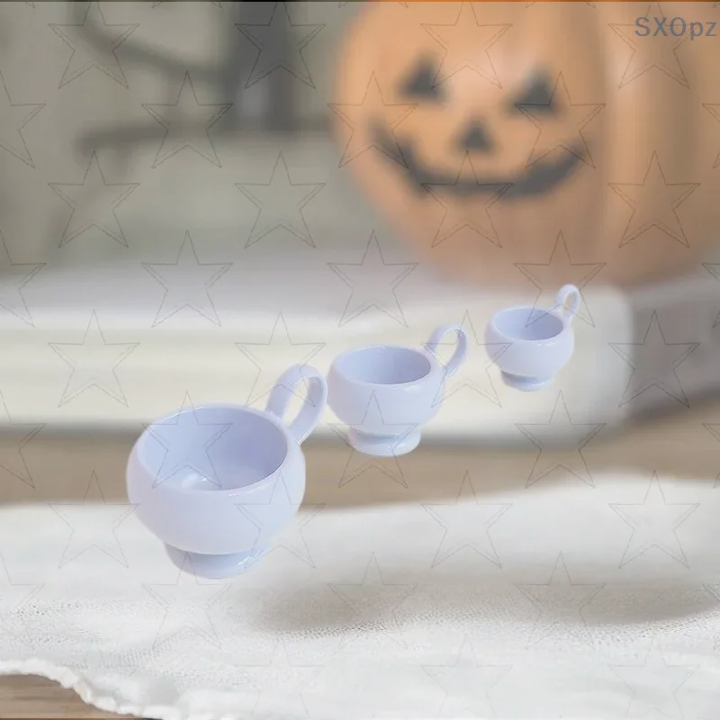Adorno de taza de café en miniatura para accesorios de casa de muñecas; Modelo de juguete de muebles de taza de té DIY