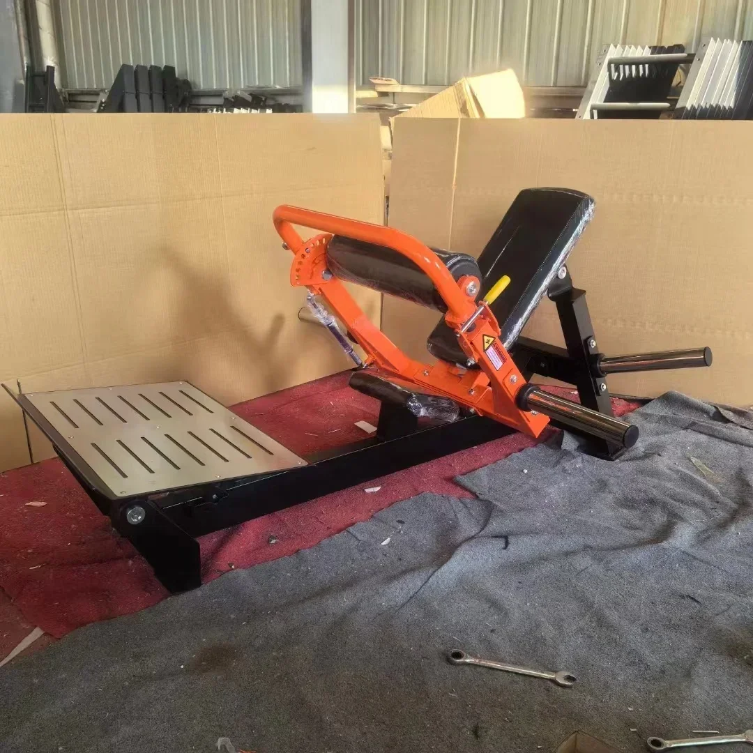 Gym Equipment New Arrival Plate Loaded Seated Glute Drive Hip Training Machine Seated Hip Thrust Machine