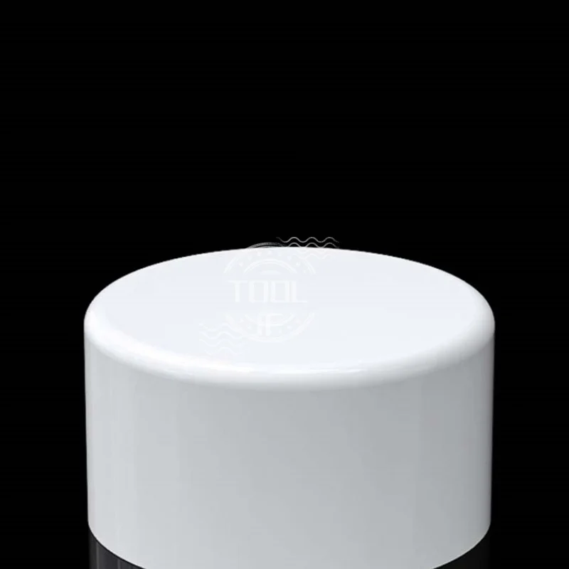 4Pcs White PVC Soft Rubber Pipe Sleeve Tube Cap Non-slip Protective Covers Flat-End Resistant Round Protective Tube Sleeve