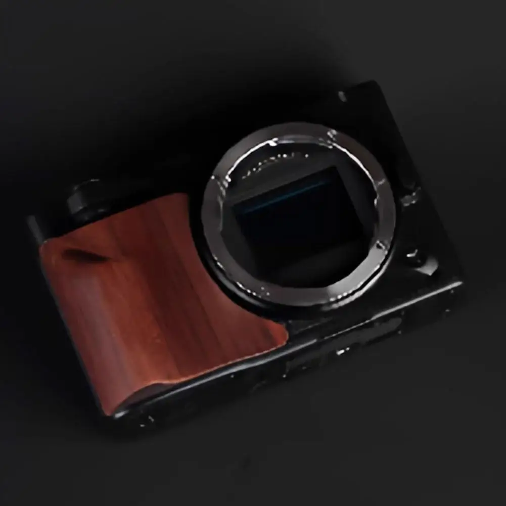 

Дизайн для Nikon ZR: деревянная ручка-держатель для большого пальца, противоскользящая наклейка для улучшения устойчивости камеры I3Y8