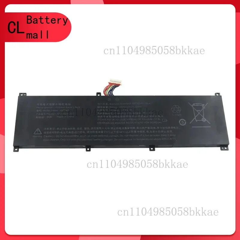 

High Quality NEW GLT163 15.4V 4800mAh 73.92WH Laptop Battery For HIPAA SH56 K8 P03 20201127 Notebook Batteries