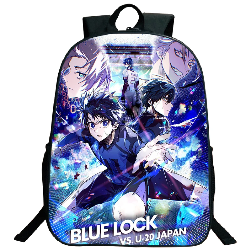 Anime BLUE LOCK Cosplay Isagi Yoichi Chigiri Hyoma Bachira Meguru Seishiro Nagi Tuche De Lápic Bonito De Nailon Mochila Para El Campus - AliExprs 200000532