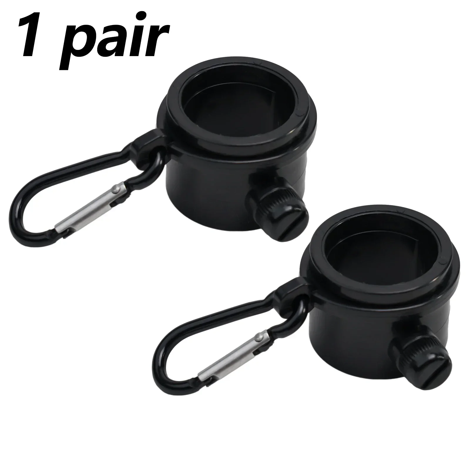 1Pair 2PCS Flag Pole Rings 360 Degree Flagpole Rotating Rings Plastic Rotating Flag Mounting Rings Flagpole Grommet Clips