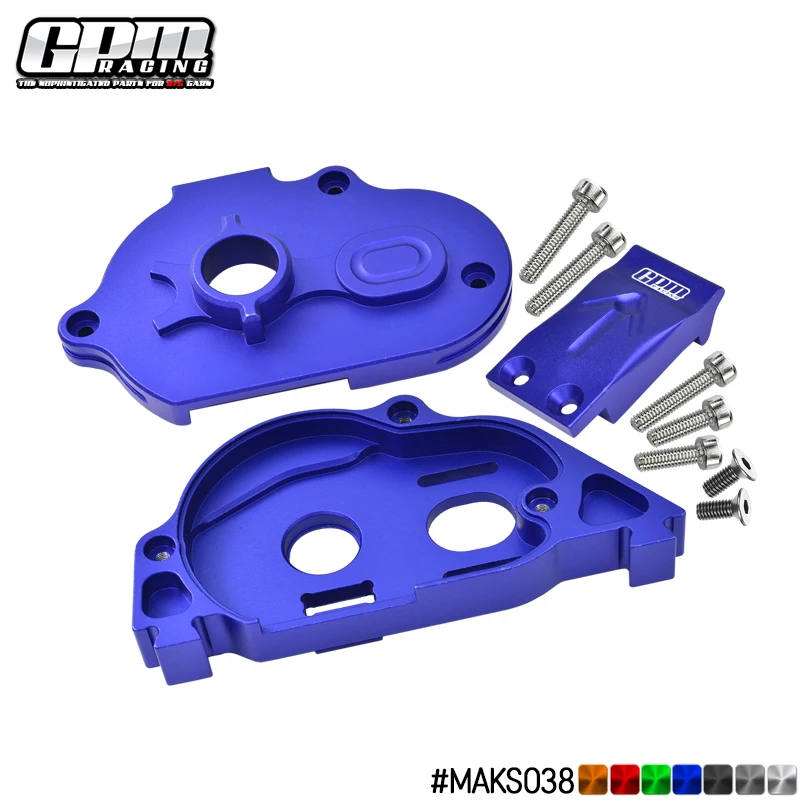 GPM-gelegerde bescherming voor de achterste tandwielkast en motorbevestiging, geschikt voor AR310874 ARRMA 1/10 Kraton 4S / Senton 3S.