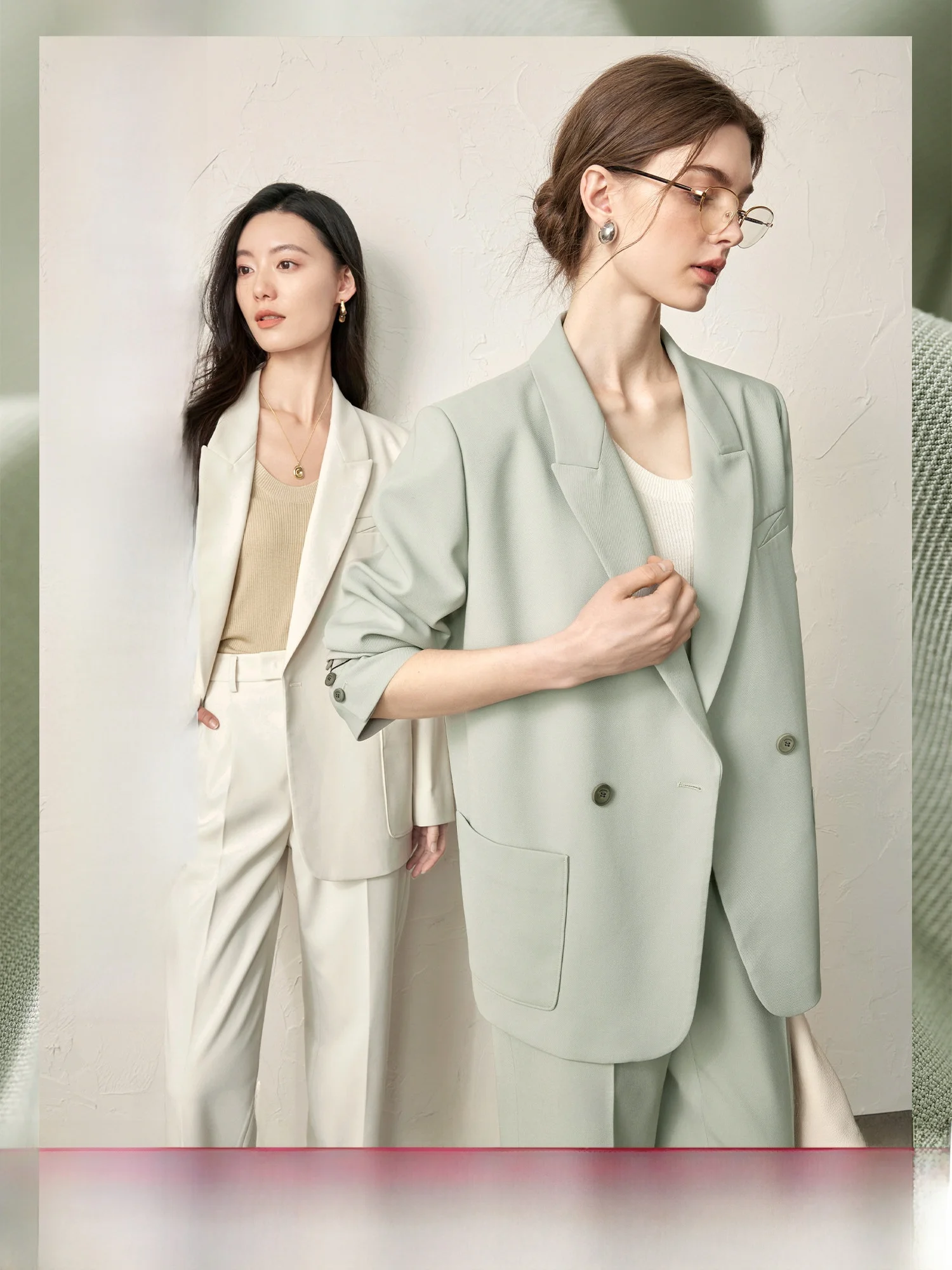 

Easy to Manage Commute Set Women's Faion Spring Outfit ort Skirt Suit Pants Long Sve Four Piece Set Pumpkin Valley Brand