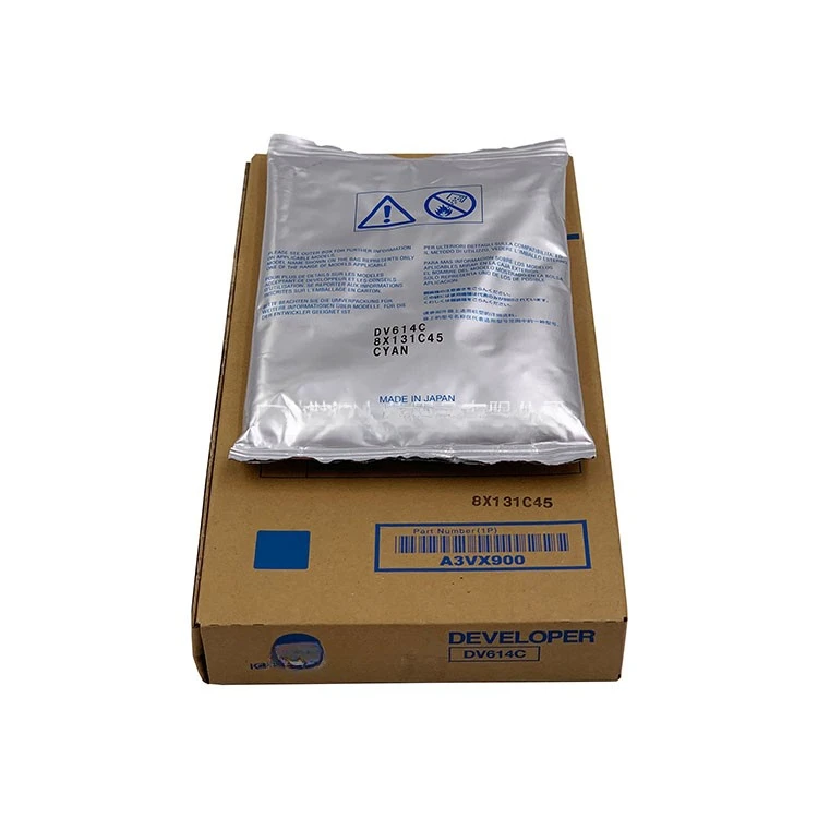 1PC DV614 Developer powder For Koncia Minolta Bizhub C1060 C1070 C2060 C2070 C3070 C3080