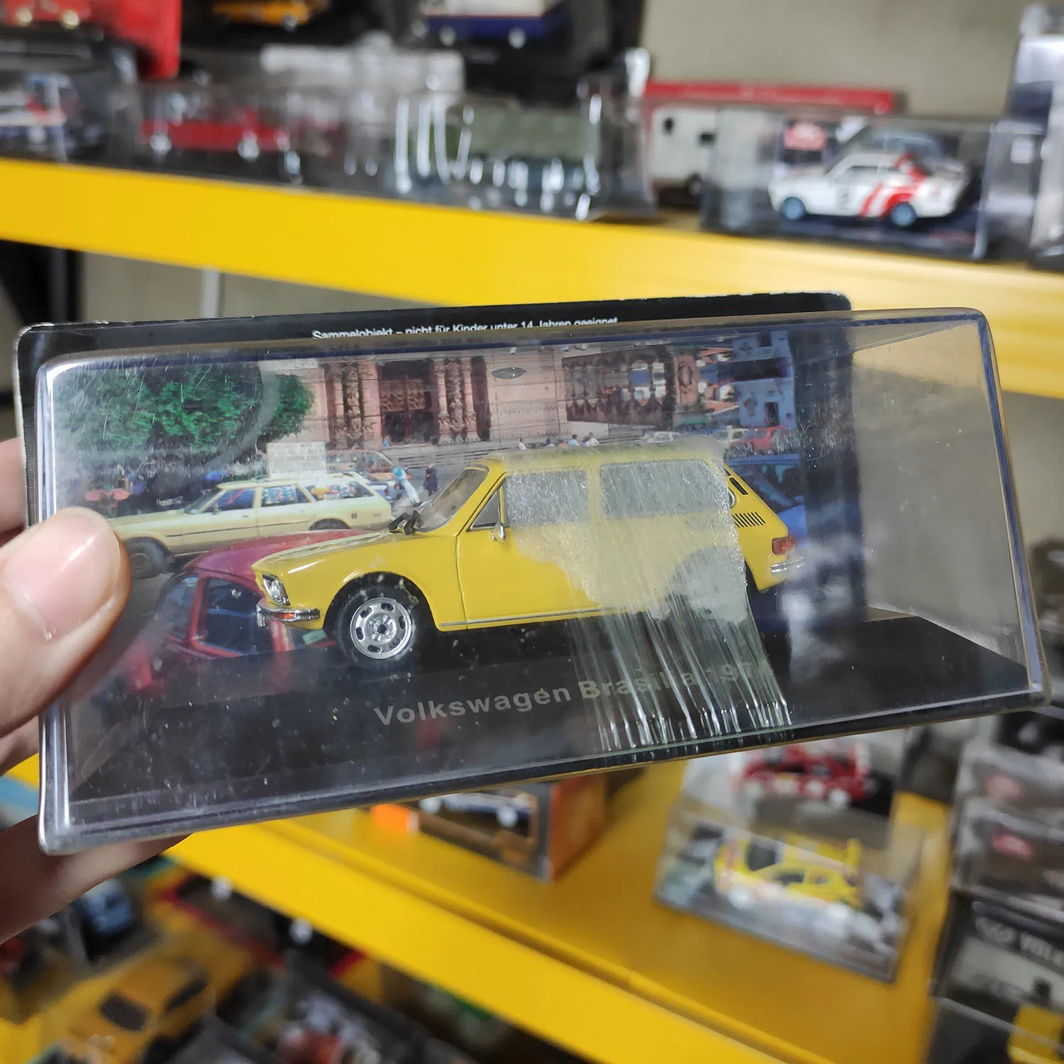 Modelo de coche de aleación fundido a presión IXO escala 1:43 VW Brasilia 1974