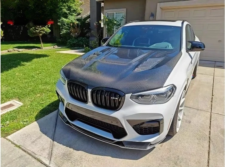 

Higher Quality for X3M F97 X4M F98 G01 G02 G08 AE Style Hood Carbon Fiber Hood Car Accessories Carbon Bonnet Engine Cover