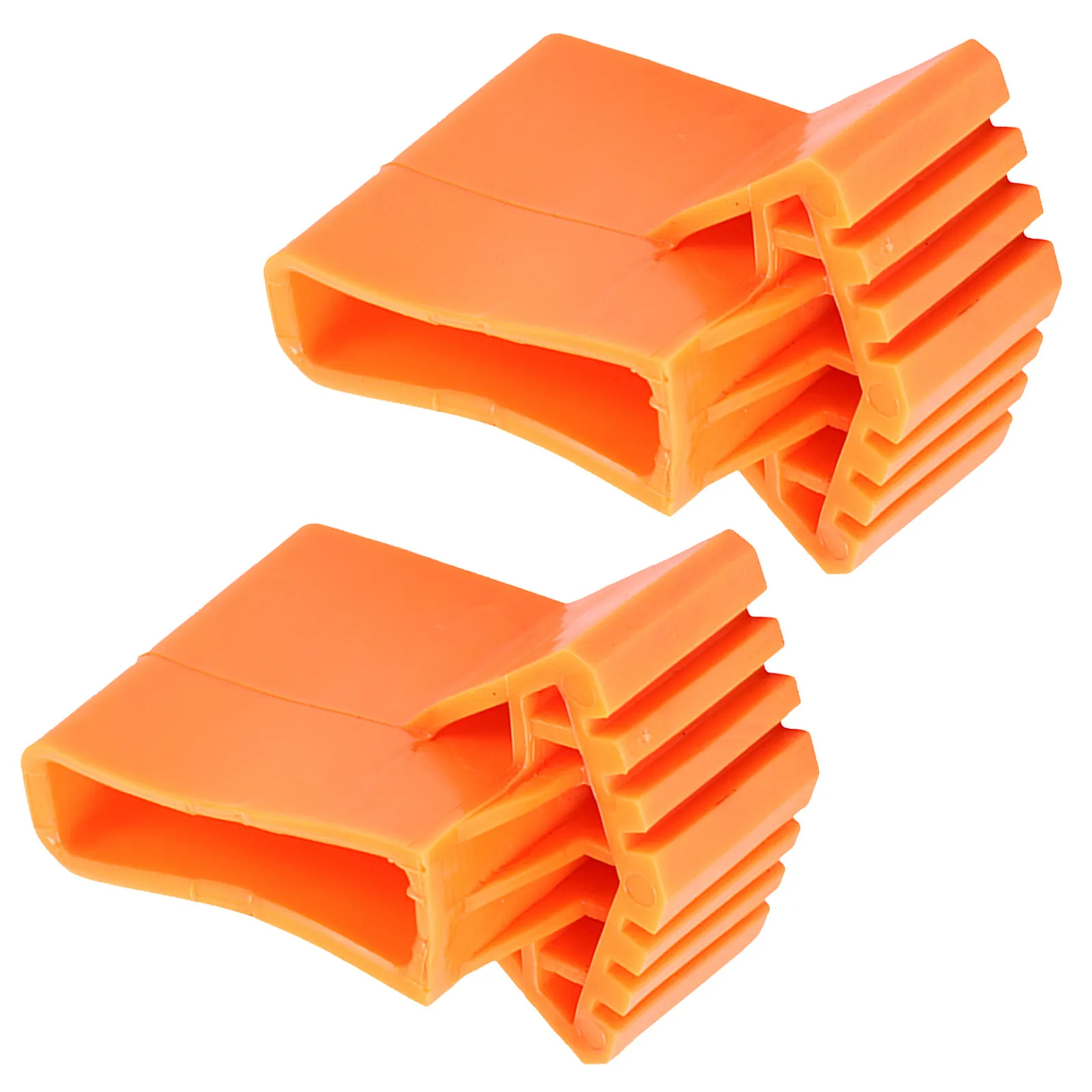2Pcs Folding Ladder Feet Protective Covers Heavy-Duty Non-Slip Rest Mat for Aluminum Extension Ladders Safety Stabilizer Pads