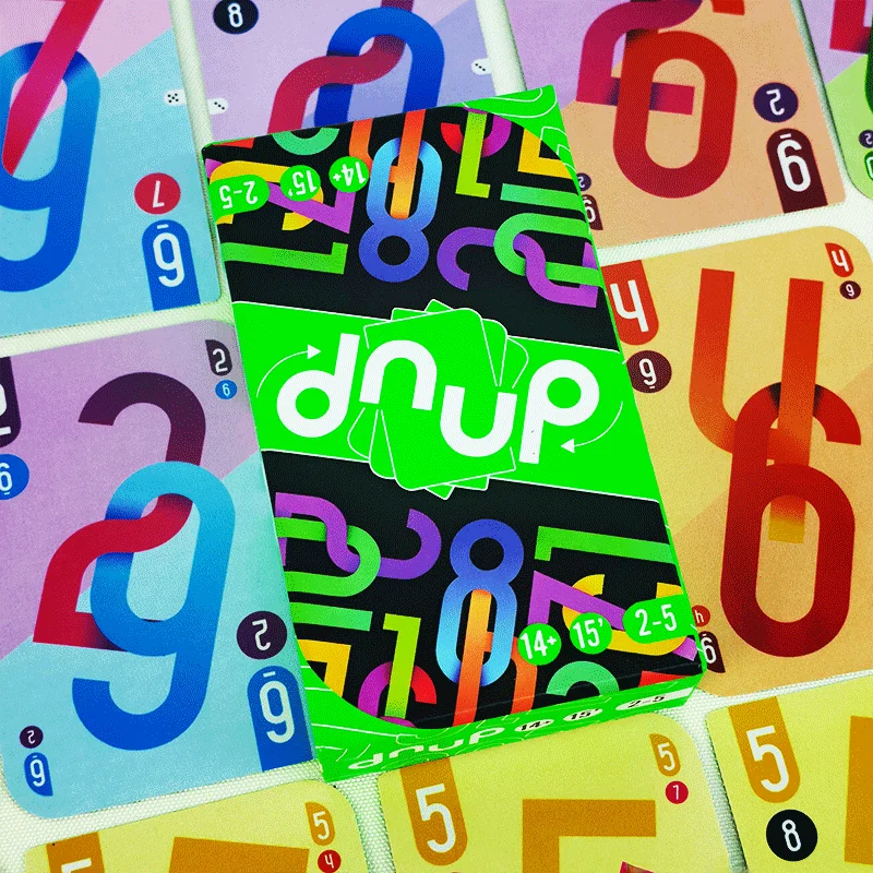 Double-Sided Number Card Game - Strategy Board Game ulasan dan harga