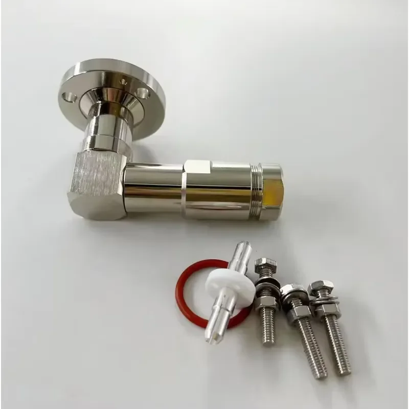 RF Coaxial Connector 7/8 EIA (Flange) Right Angle Clamp Connector for LMR600 Cable