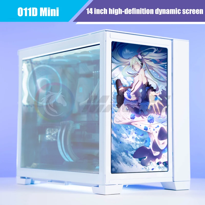 Imagem -03 - Mini Dynamic Display Screen Painel Lateral Monitor Ips Case Lian li Parte Mod Monitoramento Aida64 60hz 1080p O11d