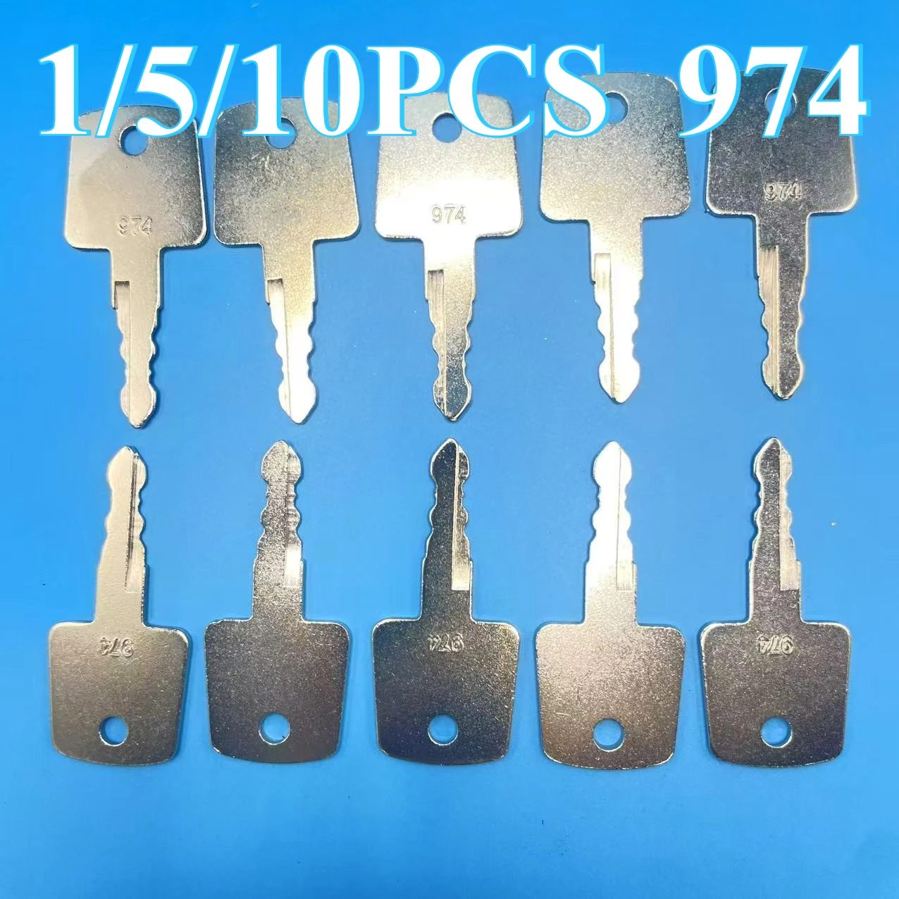

1/5/10 шт. 974 ключи для роликовых ключей зажигания Sakai тяжелое оборудование асфальтовый роликовый ключ 974