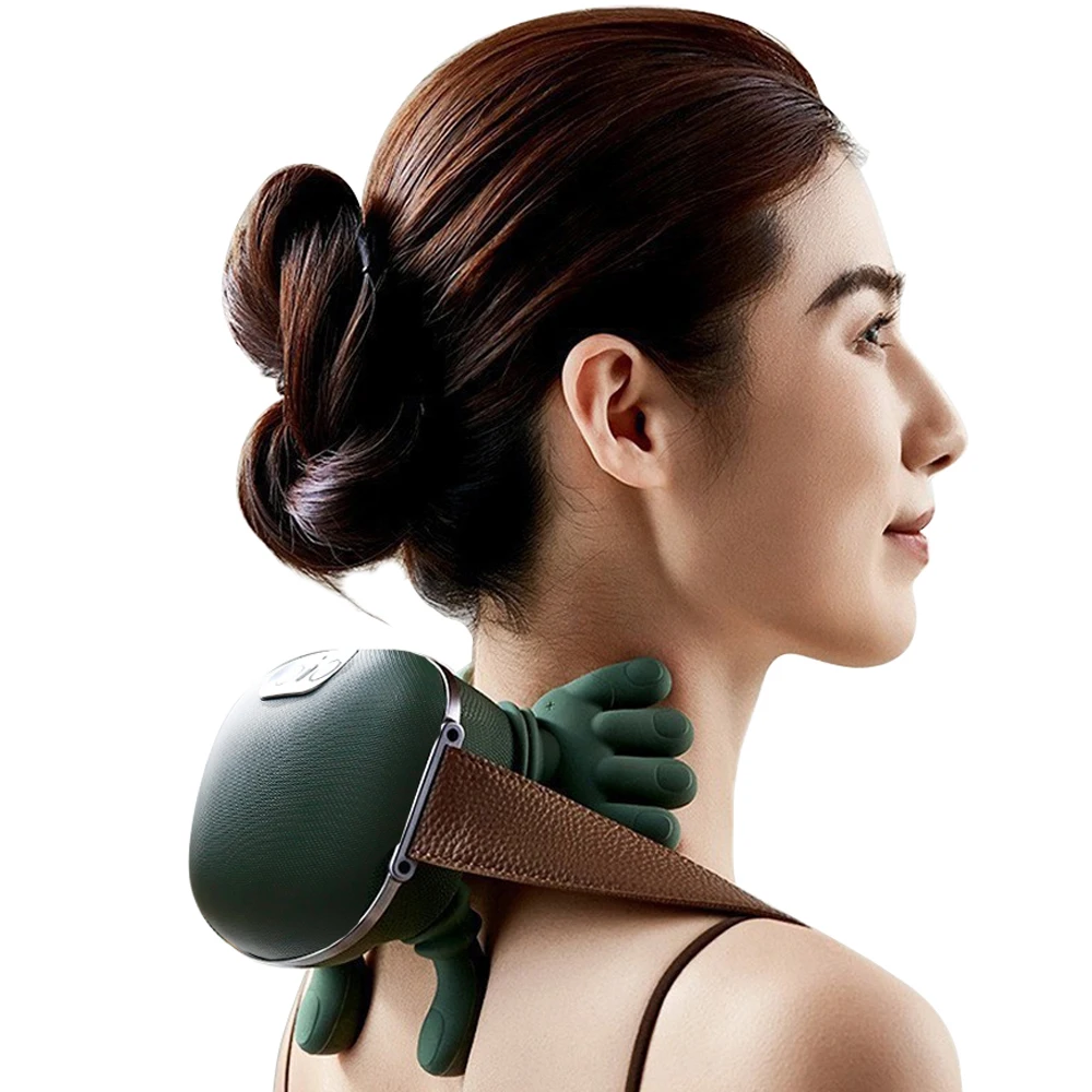 

Bionic Finger Neck Cervical Kneading Massage Shawl Brushless Motor Neck masajeador Neck Shoulder Trapezius Muscle Relax Massager