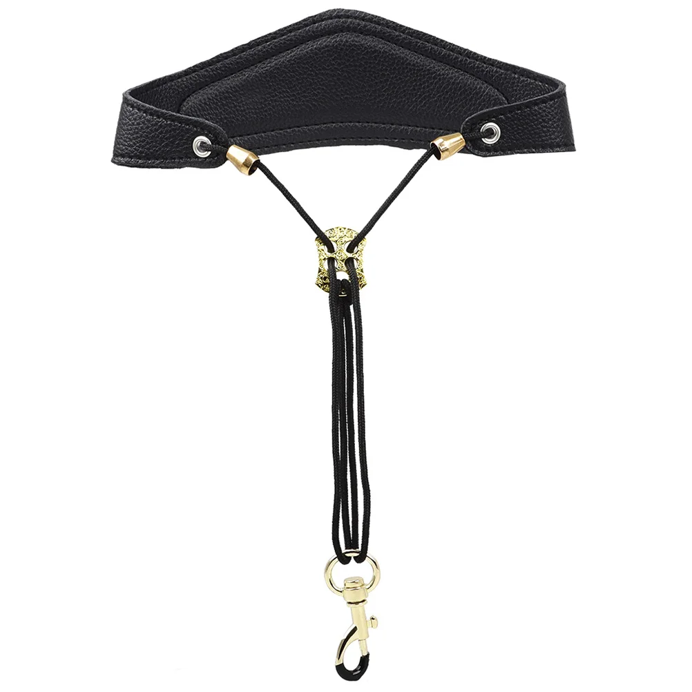 

Saxophone Strap Padded Belt Neck Straps Hanging Adjustable Shoulder Replace Child