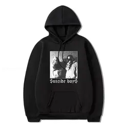 Suicide Boys Style Hoodie Suicide Sweatshirt Men's Fashion Suicide Men's Sweatshirt Boys and Girls' Clothing Casual Hoodie