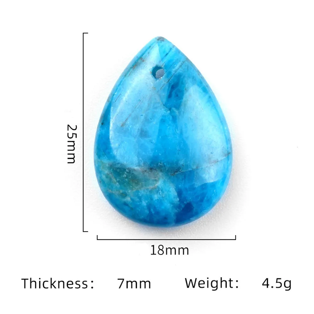 25x18mm Natural Stone Crystal Pendant Fine Teardrop Shape Amethysts Charms for Jewelry Making Supplies DIY Necklace Accessories