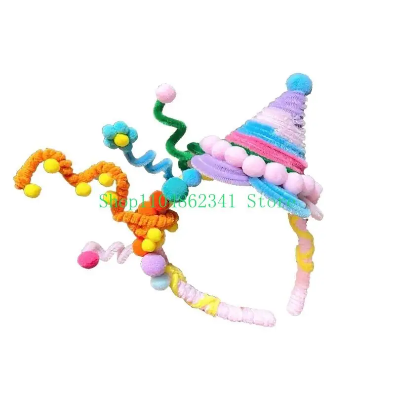 5ASD مقر رأس مريح مع أغطية رأس زخرفة النجوم لمناسبة خاصة