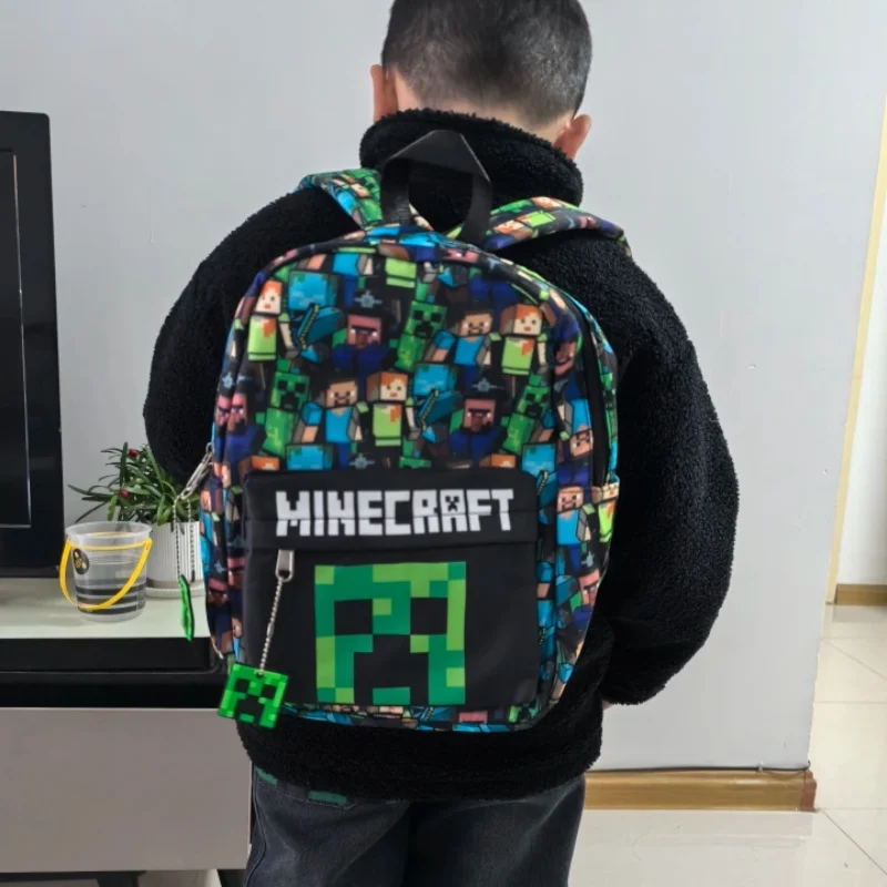 

In Stock Block Graffiti Pop Backpack Lightweight Peimary School Bag For Boys Girls Small Large Size Student Daypack