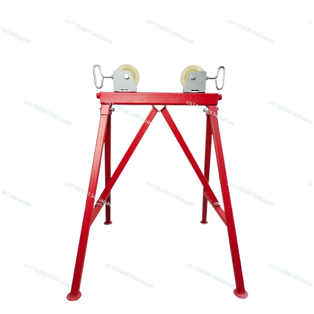 

Pipe Bracket Nylon Wheel Adjustable Pipe Tool Bracket RG1110A Bracket Maximum Pipe Capacity 900mm