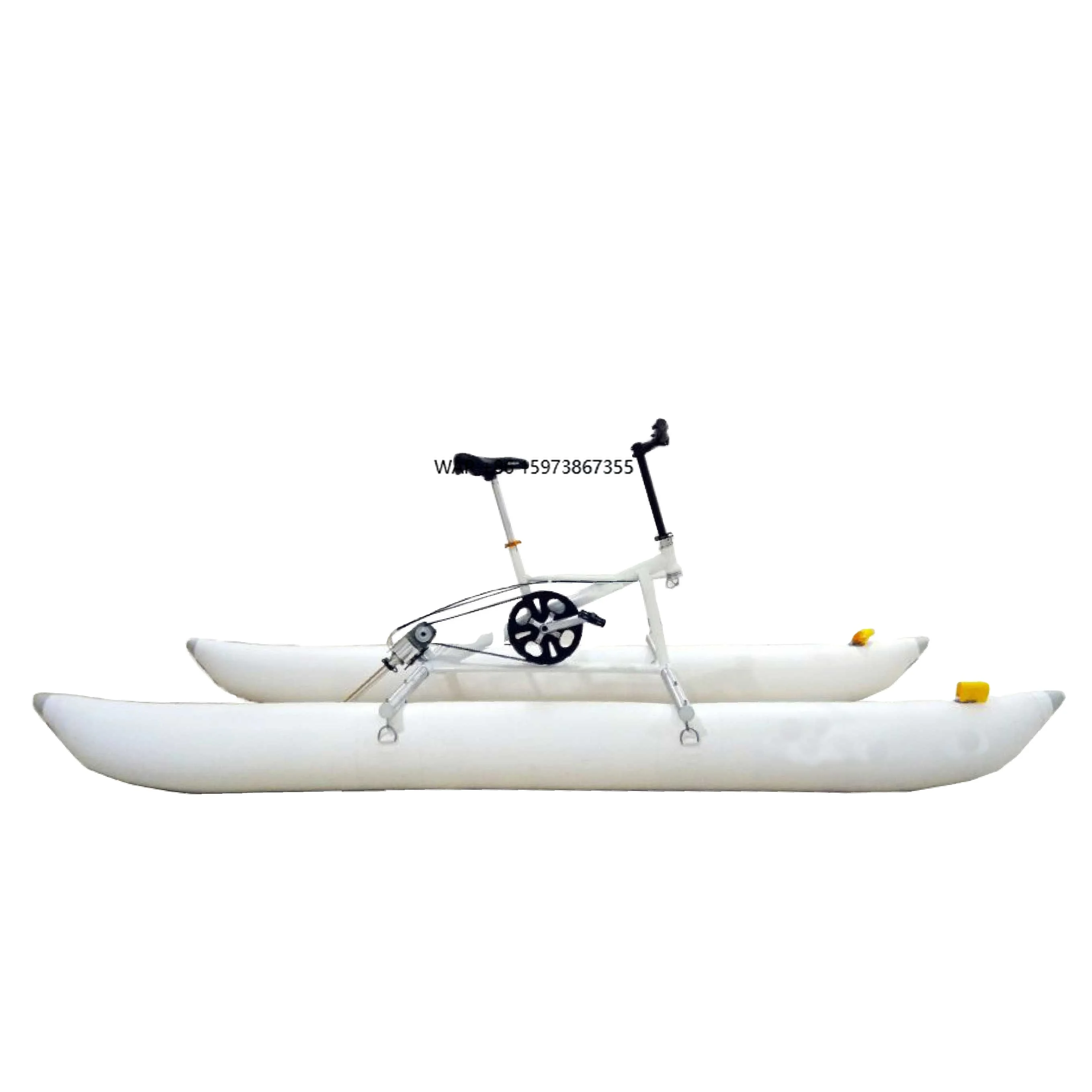 

ZUKKA Steel Frame Water Bike for Adults, Outdoor Water Bicycle Ride in Lake for Fun