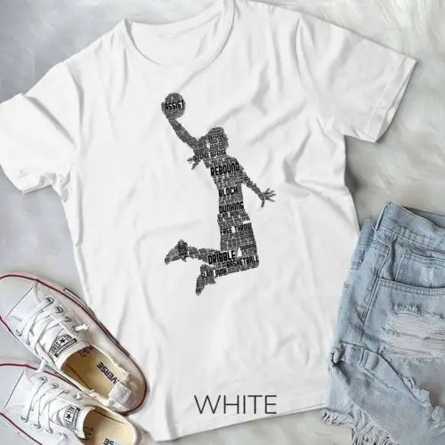 

Футболка унисекс для баскетбольных девушек женщин детей девочек