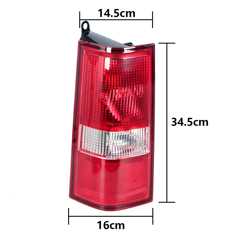 GM2800214 Tail Light Cover Rear Turn Signal Reverse Warning For Chevrolet Express GMC Savana 2003-2019 Without Bulb Set