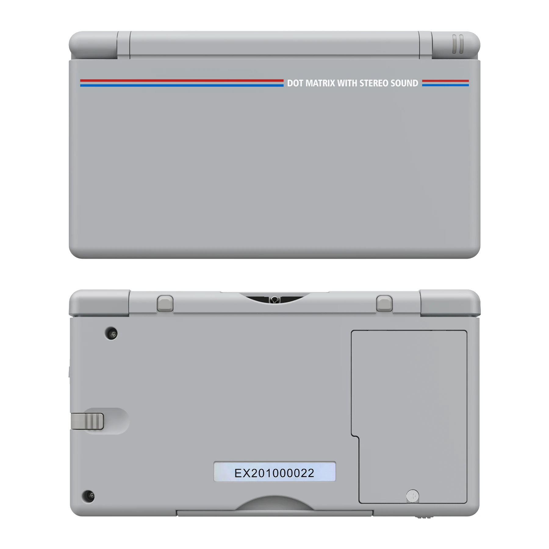 eXtremeRate Replacement Full Housing Shell for Nintendo DS Lite for NDSL - Classic 1989 GB DMG-01 Style