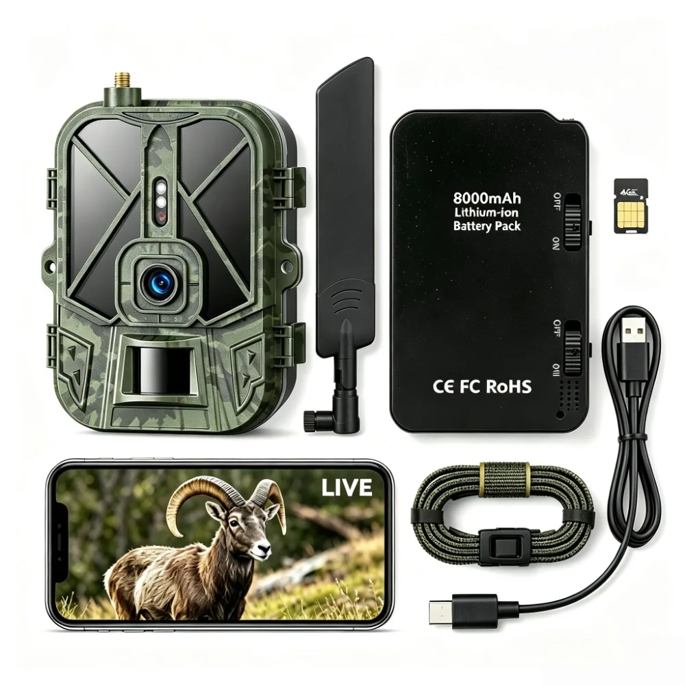 야외용 4G 120MP 4K 라이브 쇼 야생동물 카메라 - Outdoor Hunting Blanket 리뷰 및 가격
