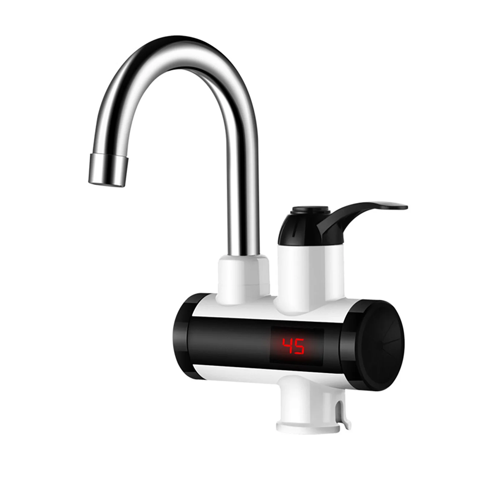 Torneira elétrica de água quente 3.3, para kw inteligente para aquecedor de água instantâneo, display de temperatura led, economia de energia