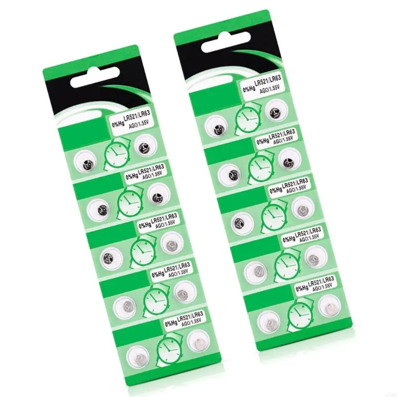 270b Пакет 10 батарей с высокой емкостью LR521 G0 1,5 В 1,5 В LR521 Батареи монеты для малых устройств электроники