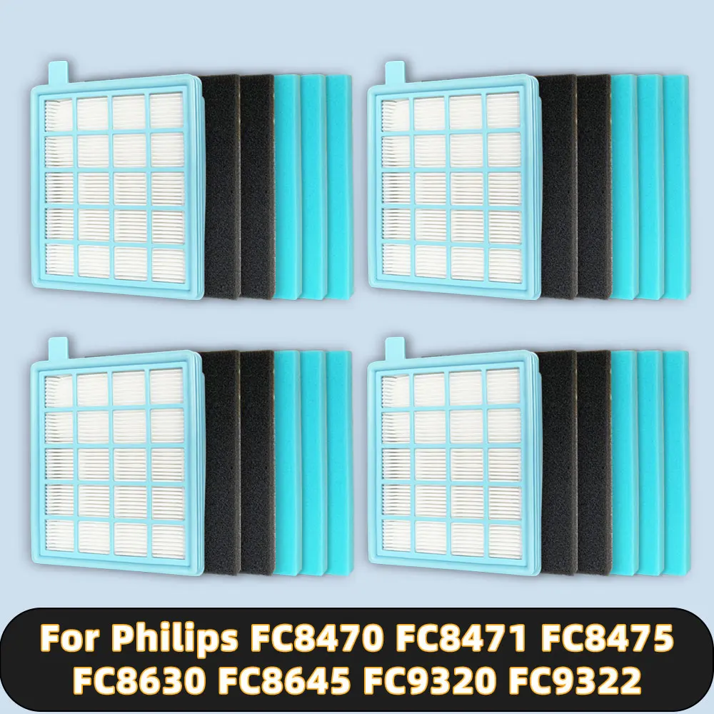 

Hepa Filter Compatible For Philips FC8470 FC8471 FC8475 FC8630 FC8645 FC9320 FC9322 Vacuum Cleaner Replacement Parts