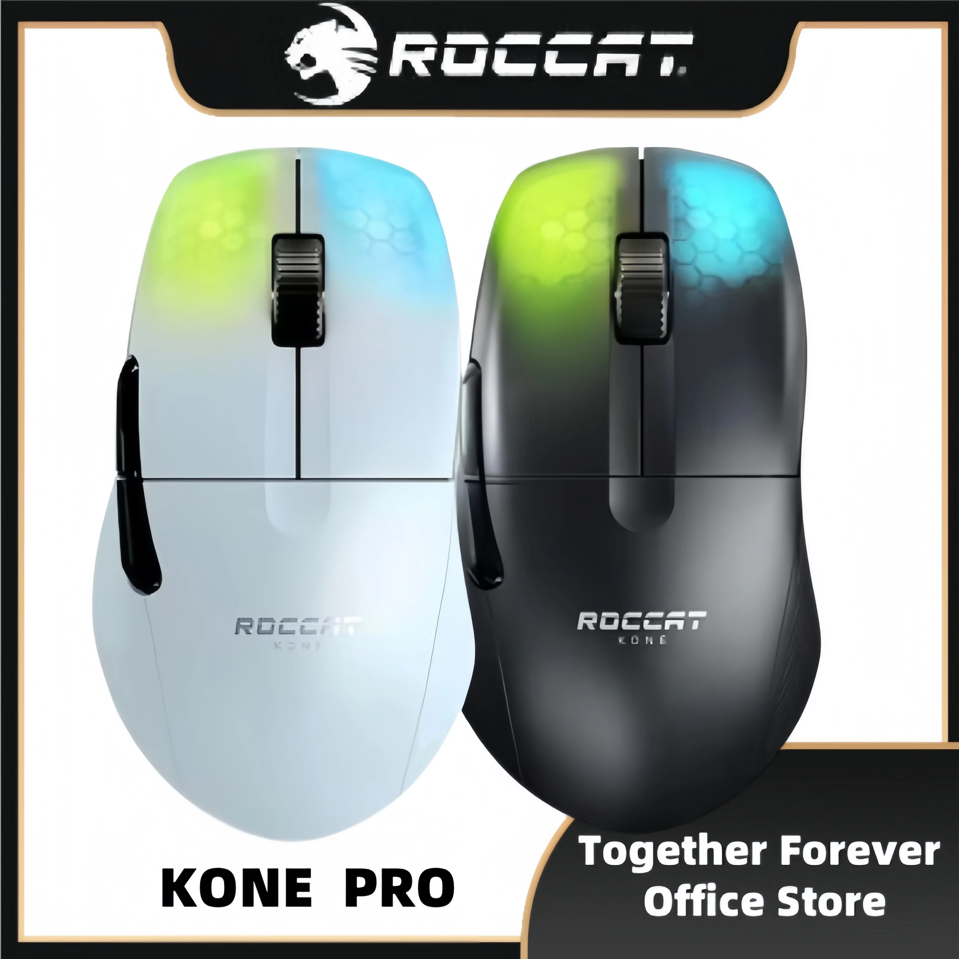 

Беспроводная Bluetooth-мышь ROCCAT KONE PRO AIR, 19000dpi, Rgb-подсветка