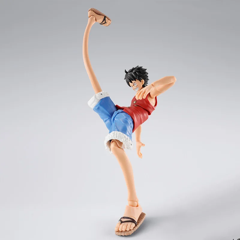 

Фигурка Bandai SHF S.H.Figuarts One Piece LUFFY ROMANCE DAWN Gum-Gum, готовая модель, аниме-игрушка, подарок для детей
