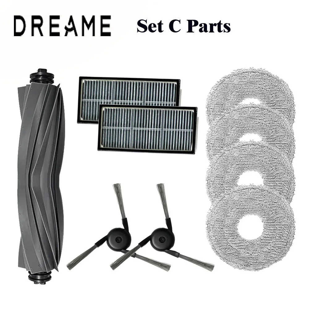 Originele Dreame X40 Ultra / L40 Ultra Accessoires TriCut Borstel Rubberen Hoofdborstel Filter Mop Zijborstels Stofzakken Optioneel